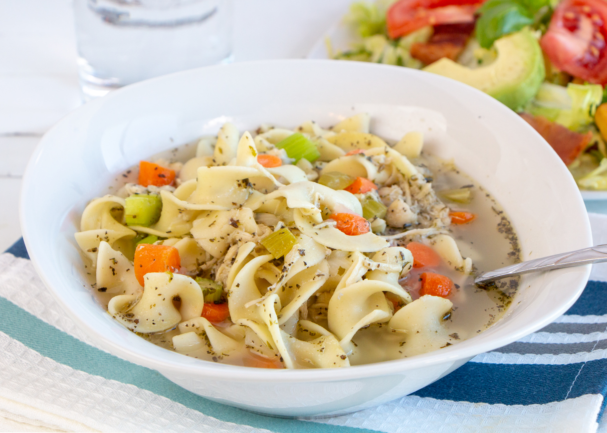 Chicken Noodle Soup Martin's Famous Potato Rolls and Bread