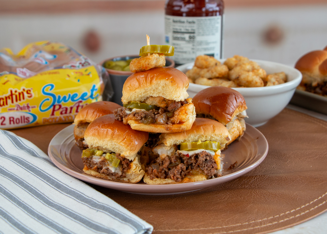 Cowboy Tater Tot Pull Apart Sliders