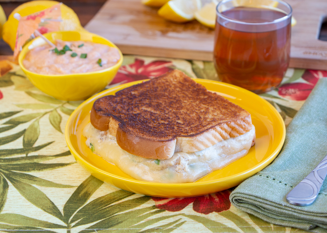 Crab Grilled Cheese Martin's Famous Potato Rolls and Bread