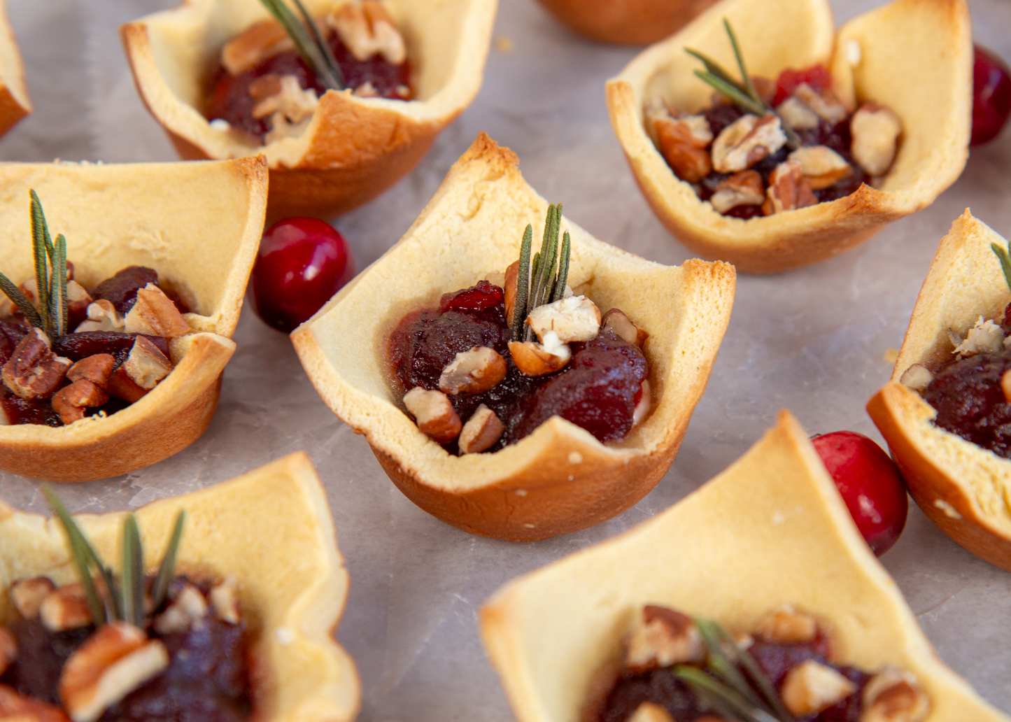 Cranberry Goat Cheese Bites