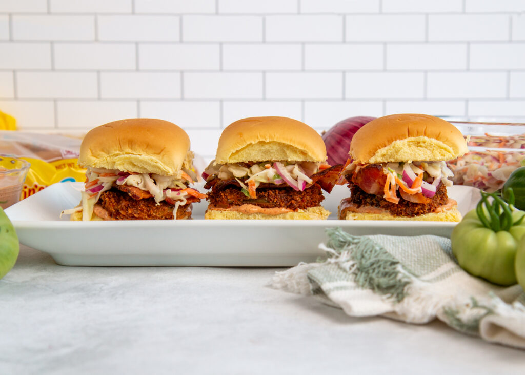 Fried Green Tomato Sliders