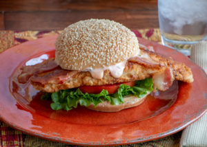 Fried Turkey Sandwich