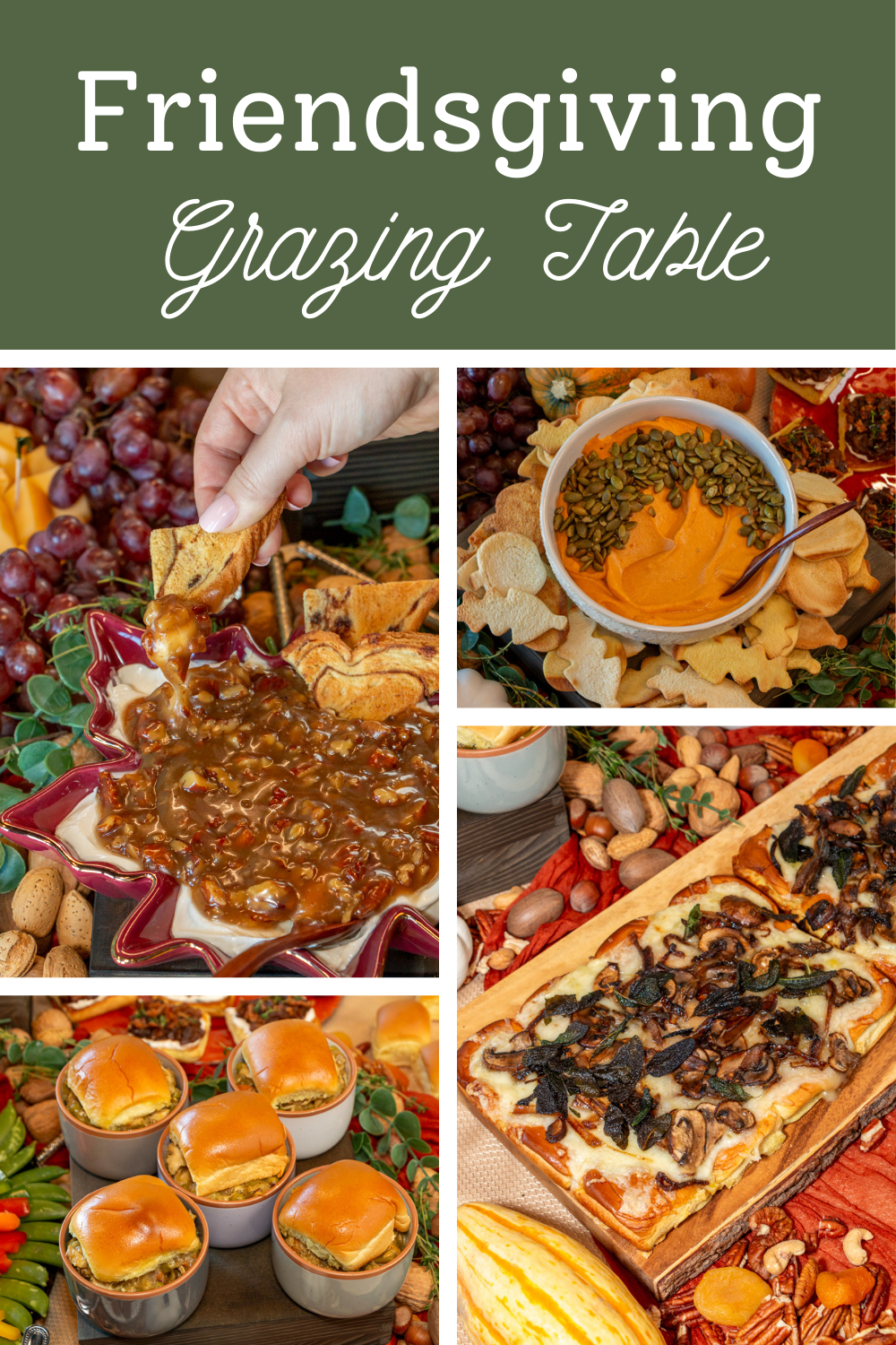 Friendsgiving Grazing Table - Image Collage