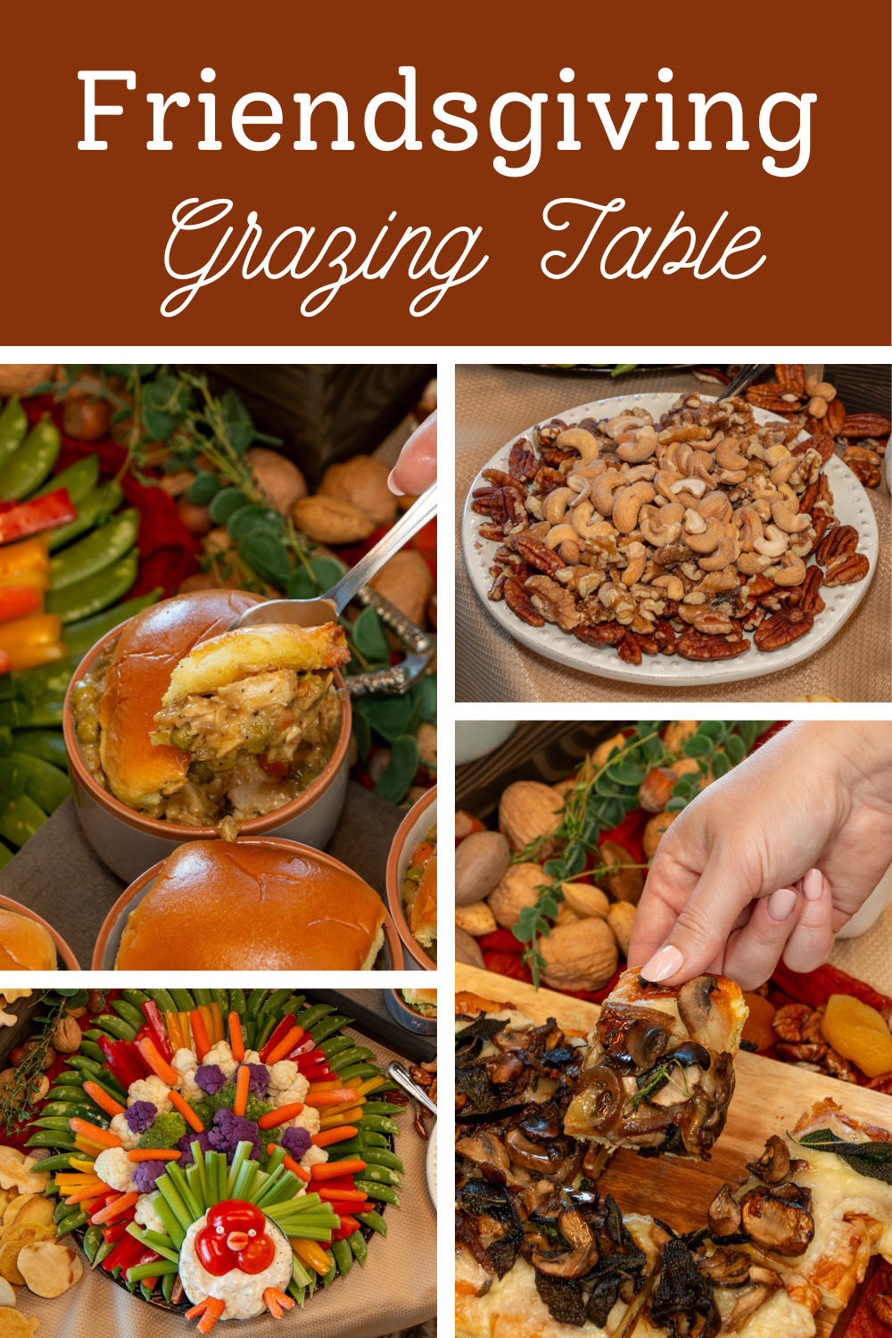 Friendsgiving Grazing Table - Image Collage