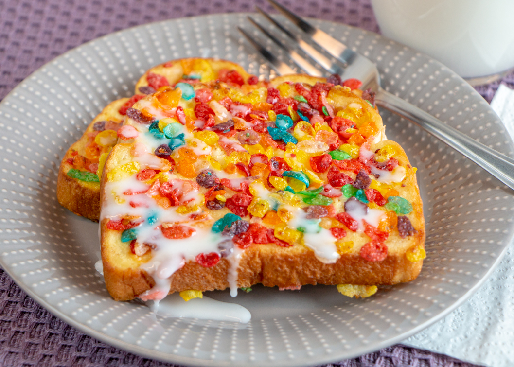 Fruity Cereal French Toast - Martin's Famous Potato Rolls and Bread