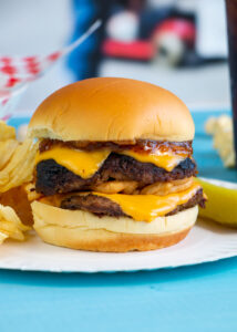 Funnel Cake Burger