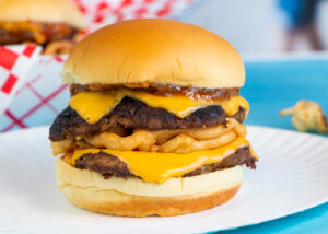 Funnel Cake Burger