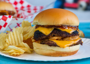 Funnel Cake Burger