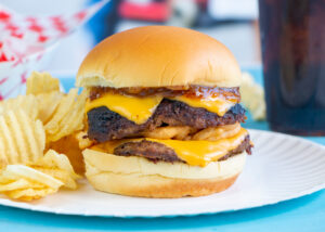 Funnel Cake Burger