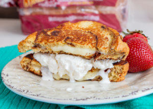 Grilled Swirl Bread Ice Cream Sandwiches