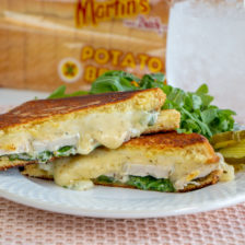 Herbed Havarti and Pork Grilled Cheese