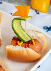 Hot Dog Slider Sailboats