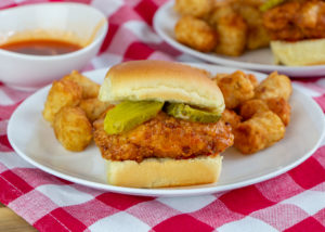 Nashville Hot Honey Chicken Sliders