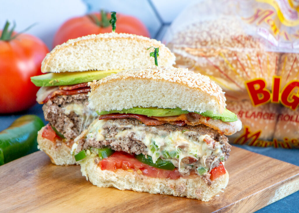 Jalapeno Popper Burger