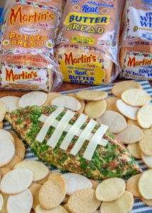 Jalapeno Popper Football Cheeseball
