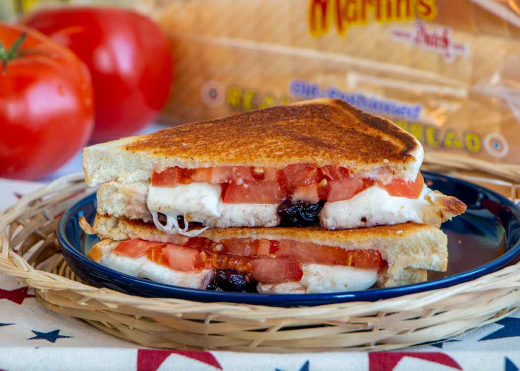 July 4th Grilled Cheese