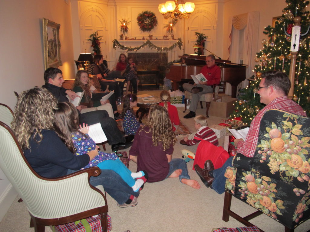 Martin Family Christmas Caroling