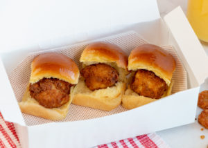 Mini Chicken Breakfast Sandwiches