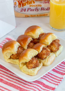 Mini Chicken Breakfast Sandwiches