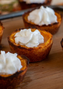 Mini Pumpkin Pies