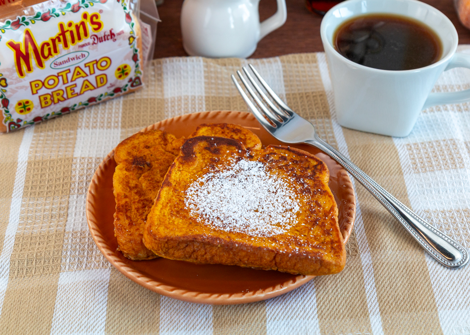 New Pumpkin Spice French Toast