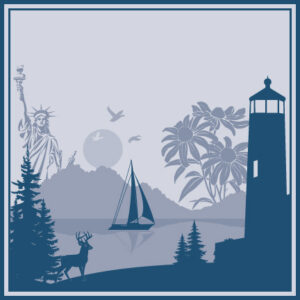 Martin's Summer Fun Season - Northeast Stamp