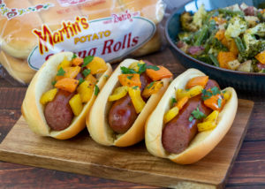 One Pan Healthy Sausage and Veggies