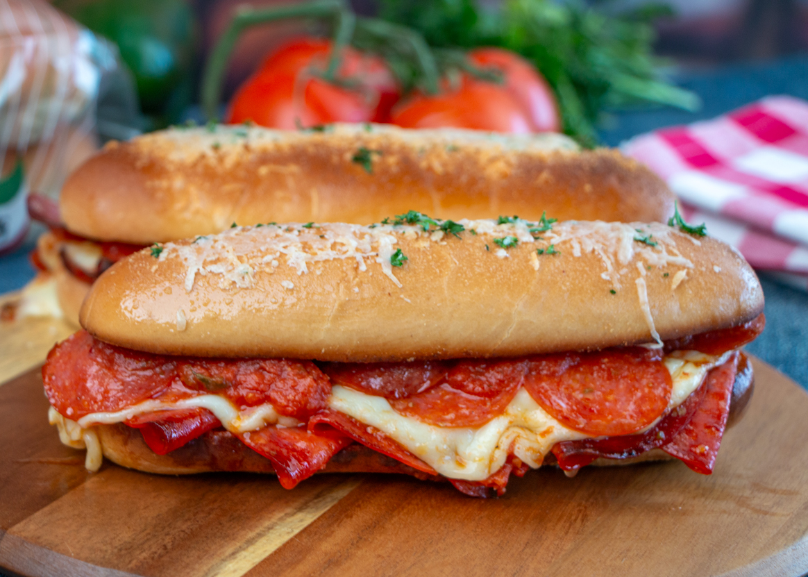 Pepperoni Pizza Sub - Martin's Famous Potato Rolls and Bread