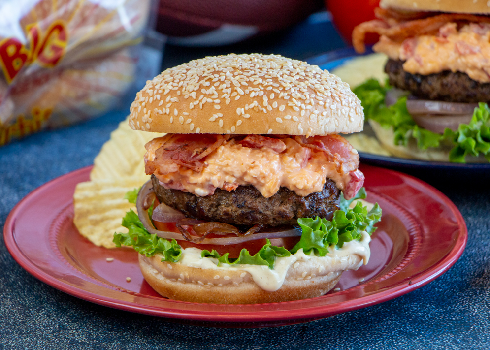 Pimento Bacon Cheese Burger