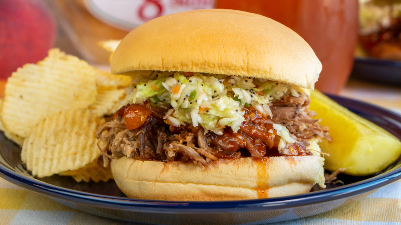 Southern Pulled Pork Sandwich + Video