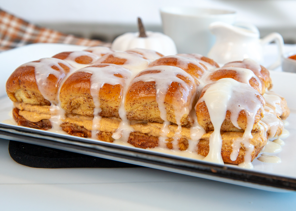 Pumpkin Spice Pull-Apart French Toast