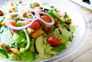 Salad with Croutons - Mrs. Gibble's Restaurant