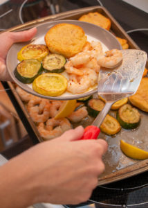 Sheet Pan Shrimp Scampi