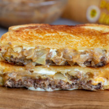 Smash Burger Grilled Cheese