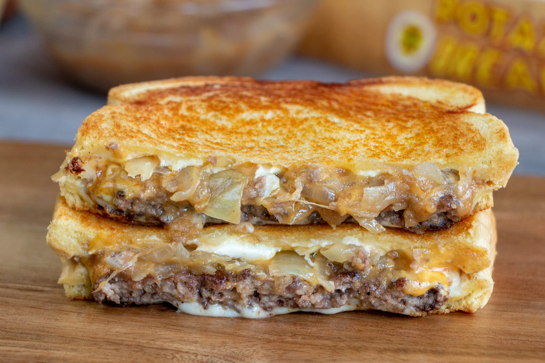 Smash Burger Grilled Cheese