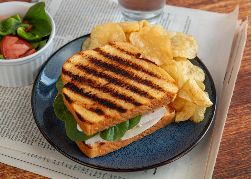 Smoked Turkey Panini - Martin's Famous Potato Rolls and Bread