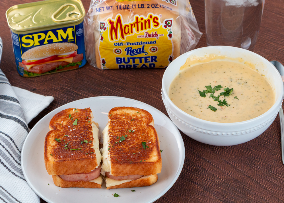 Spam Grilled Cheese