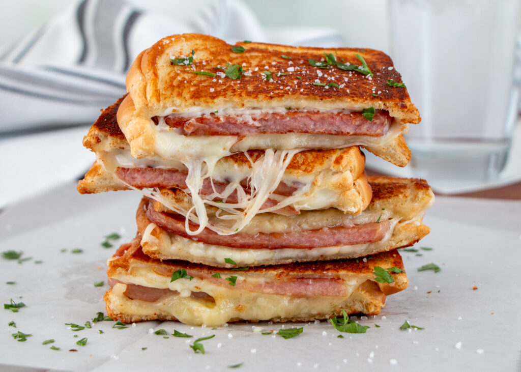 Spam Grilled Cheese