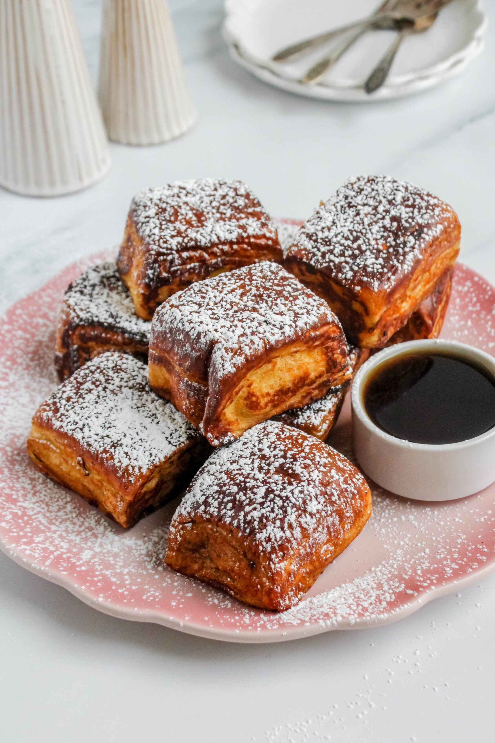 Stuffed Carrot Cake French Toast Bites - Martin's Famous Potato Rolls and Bread