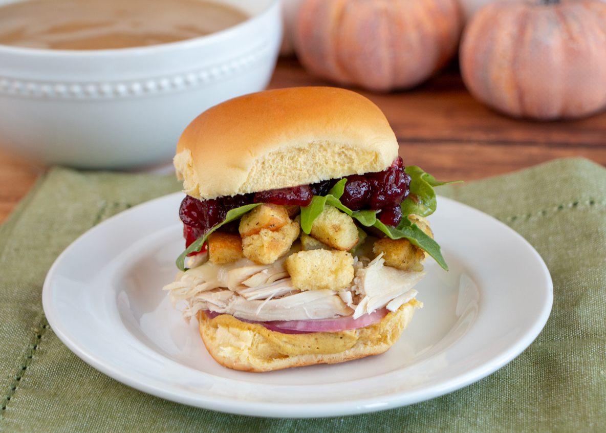 Thanksgiving Slider - Martin's Famous Potato Rolls and Bread