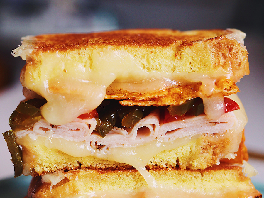 The Picnic Grilled Cheese - Martin's Famous Potato Rolls and Bread