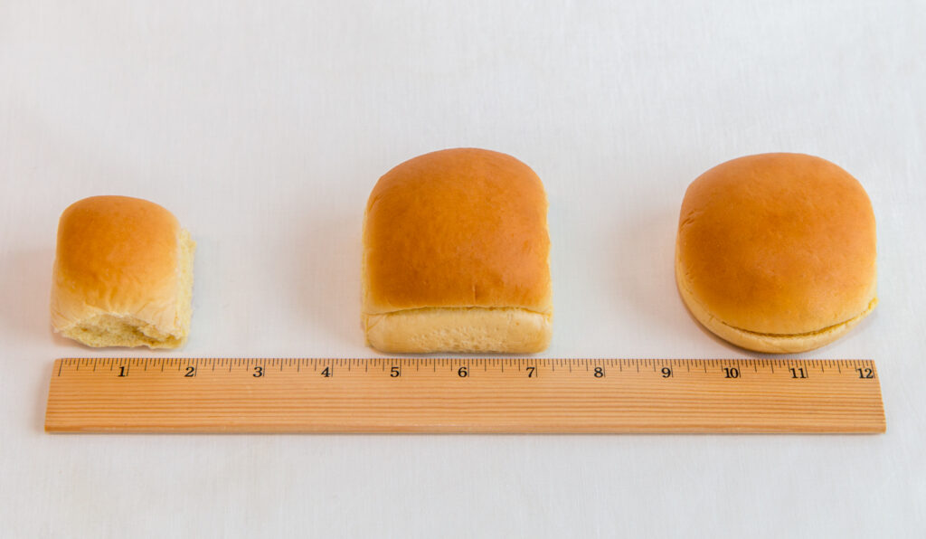 Three-Rolls-Ruler - Martin's Famous Potato Rolls and Bread