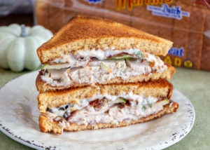 Turkey Grilled Cheese with Sage Mayo