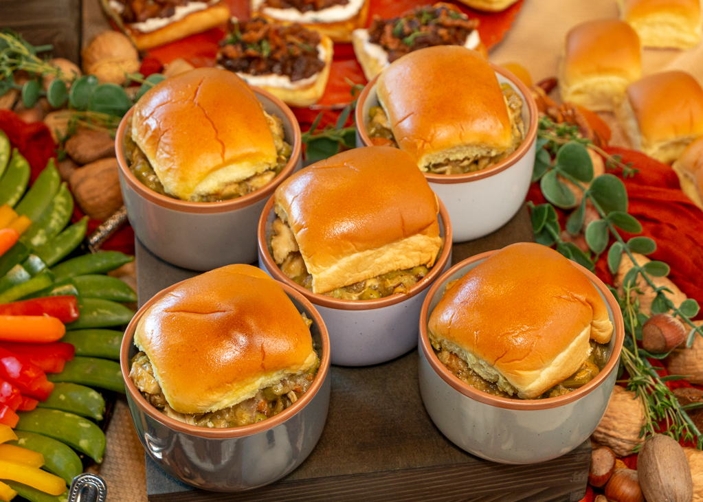 Individual Turkey Pot Pies - Martin's Famous Potato Rolls and Bread