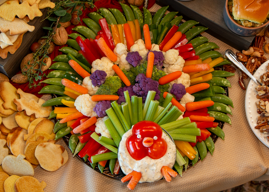 Turkey Veggie Tray