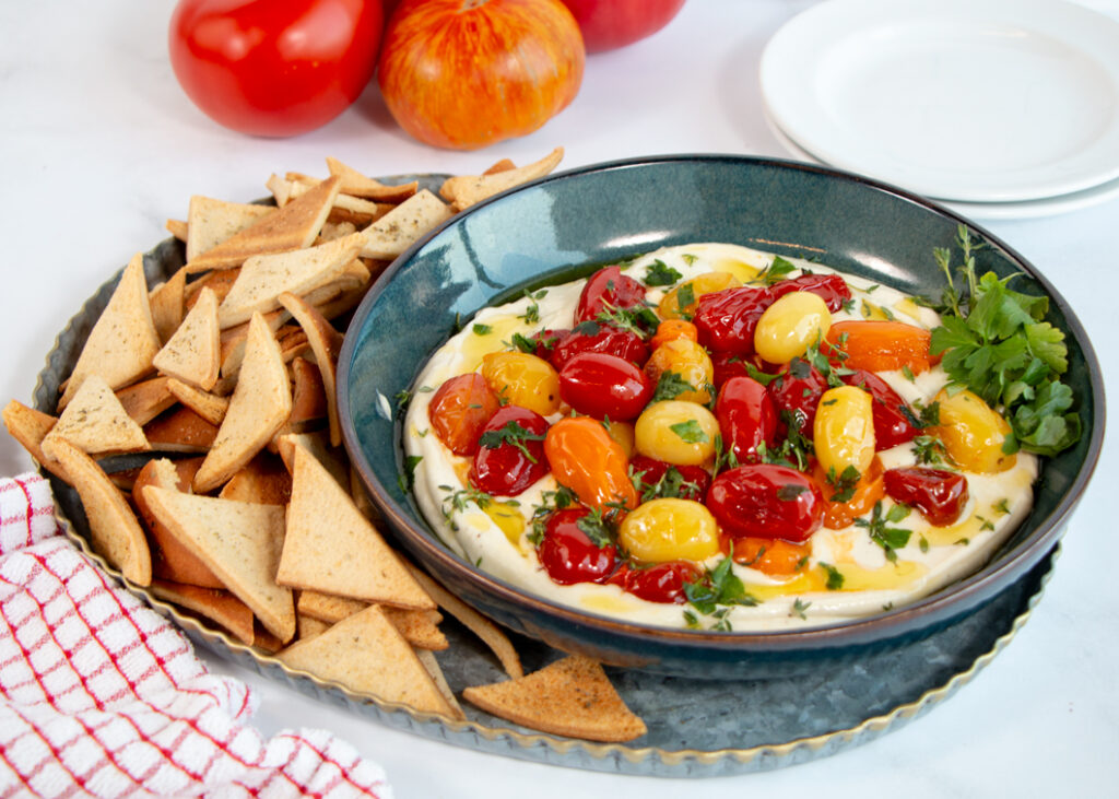 Whipped Feta Dip with Roasted Tomatoes